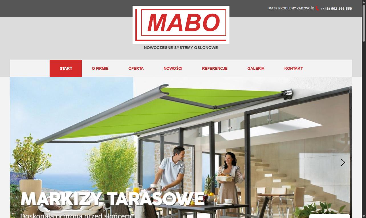 Mabo P.P.H. Nowoczesne Systemy Osłonowe - Wołomin
