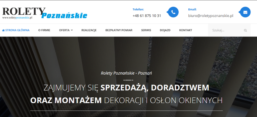 Rolety Poznańskie - Poznań